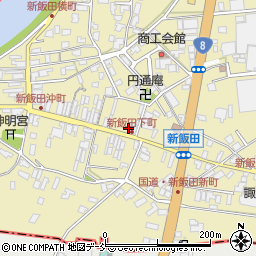 新潟県新潟市南区新飯田888周辺の地図