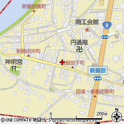 新潟県新潟市南区新飯田875周辺の地図