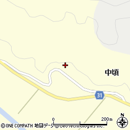 福島県相馬郡飯舘村関沢中頃165周辺の地図