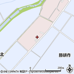 福島県喜多方市岩月町入田付西桜壇周辺の地図