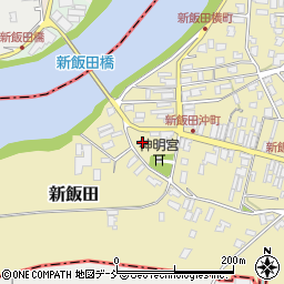 新潟県新潟市南区新飯田717周辺の地図
