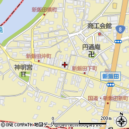 新潟県新潟市南区新飯田841周辺の地図