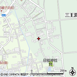 新潟県燕市三王渕周辺の地図