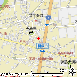 新潟県新潟市南区新飯田939-1周辺の地図