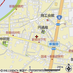 新潟県新潟市南区新飯田880周辺の地図