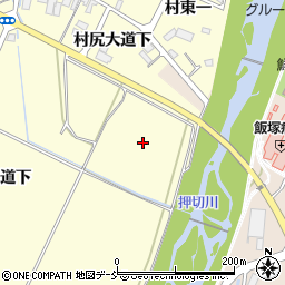 福島県喜多方市上三宮町上三宮寺田周辺の地図