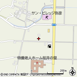 新潟県西蒲原郡弥彦村麓3093周辺の地図