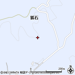 福島県伊達郡川俣町小神狐石山周辺の地図