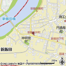 新潟県新潟市南区新飯田822周辺の地図