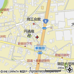 新潟県新潟市南区新飯田2591周辺の地図
