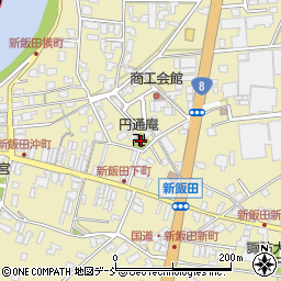 新潟県新潟市南区新飯田1136周辺の地図