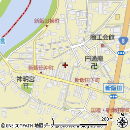 新潟県新潟市南区新飯田847周辺の地図