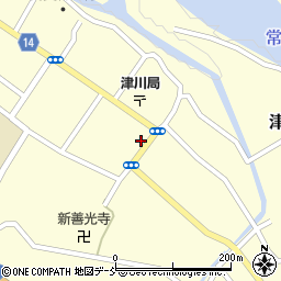 阿賀町　光ケーブル工事組合周辺の地図