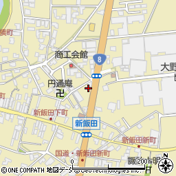 新潟県新潟市南区新飯田2594周辺の地図