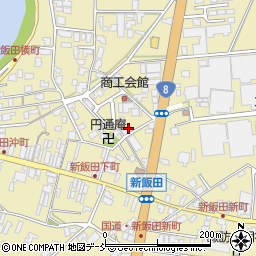 新潟県新潟市南区新飯田2592周辺の地図