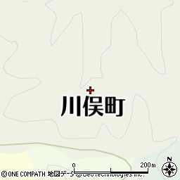 福島県川俣町（伊達郡）小島（入房又山）周辺の地図
