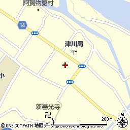 第四北越銀行津川支店周辺の地図