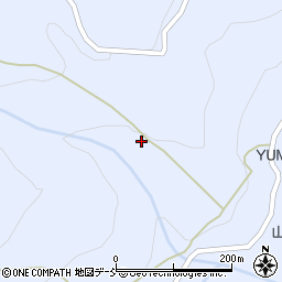 福島県福島市土湯温泉町栂森周辺の地図