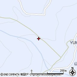 福島県福島市土湯温泉町（栂森）周辺の地図