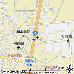 新潟県新潟市南区新飯田2616周辺の地図