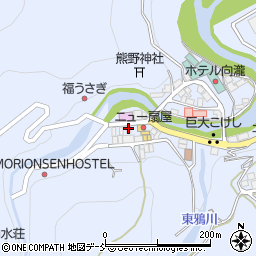 福島県福島市土湯温泉町下ノ町21周辺の地図
