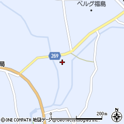 福島県伊達郡川俣町羽田川前周辺の地図