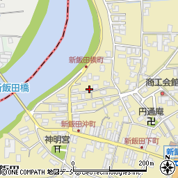新潟県新潟市南区新飯田757周辺の地図