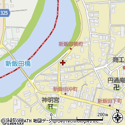 新潟県新潟市南区新飯田814周辺の地図