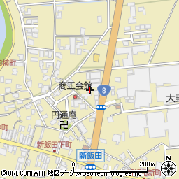 新潟県新潟市南区新飯田2630周辺の地図