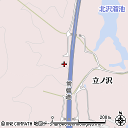 福島県南相馬市鹿島区小池立ノ沢周辺の地図