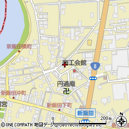 新潟県新潟市南区新飯田1147周辺の地図