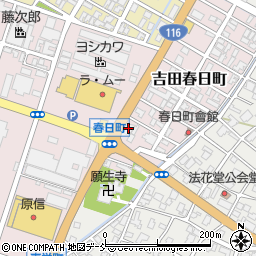 ＥＮＥＯＳ吉田新国道ＳＳ周辺の地図