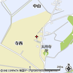 福島県喜多方市岩月町大都寺西周辺の地図