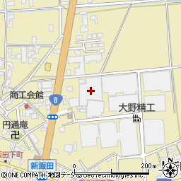 新潟県新潟市南区新飯田2635周辺の地図