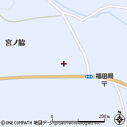 福島県伊達郡川俣町羽田鷺ノ森周辺の地図