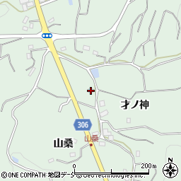 福島県福島市立子山上舘22周辺の地図