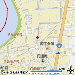 新潟県新潟市南区新飯田792周辺の地図