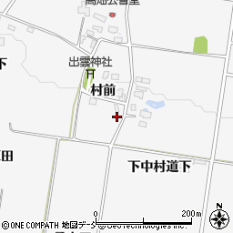 福島県喜多方市松山町鳥見山村前4086周辺の地図