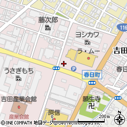 幸楽苑燕吉田店周辺の地図