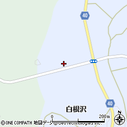 福島県福島市飯野町青木愛宕周辺の地図