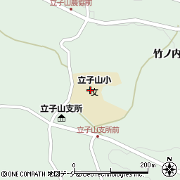 福島市立立子山小学校周辺の地図