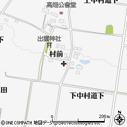 福島県喜多方市松山町鳥見山村前4085-1周辺の地図