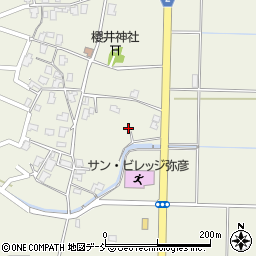 新潟県西蒲原郡弥彦村麓5329周辺の地図