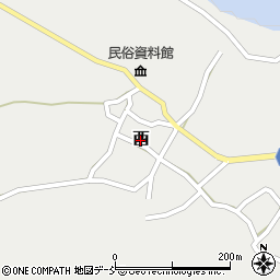 新潟県阿賀町（東蒲原郡）西周辺の地図
