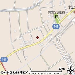 新潟県加茂市鵜森486周辺の地図