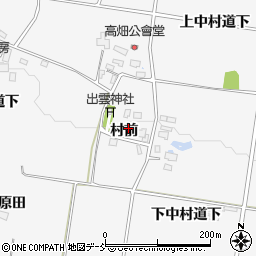 福島県喜多方市松山町鳥見山村前4074周辺の地図