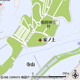 福島県喜多方市岩月町宮津家ノ上周辺の地図