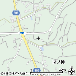 福島県福島市立子山上舘周辺の地図