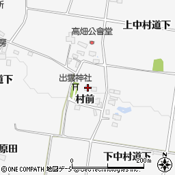 福島県喜多方市松山町鳥見山村前4070-2周辺の地図