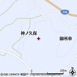 福島県福島市飯野町青木神ノ久保周辺の地図